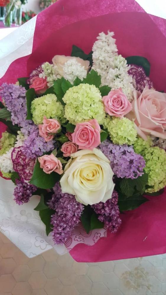 Bouquet-blanc-rose-lila-enveloppe